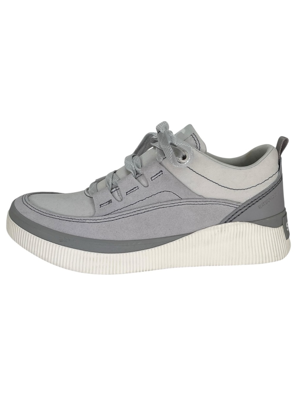 Sorel Out N About IV Grey Waterproof Low Too Womens Sneakers Size 8M - Picture 3 of 15